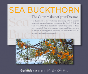 Sea Buckthorn - The Glow Maker of your Dreams