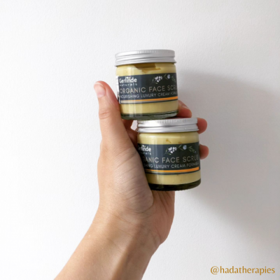 *Organic Face Scrub - Nourishing Luxury Cream Formula