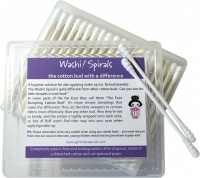 Washi! Spiral Cotton Buds (Cotton Swabs / Q-Tips)