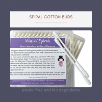 3x Washi! Spiral Cotton Buds (Cotton Swabs / Q-Tips)